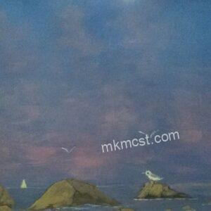July 2023 Cape Cod Coast  16×20 original Michael McStay Art Cape cod MA  Seascapes