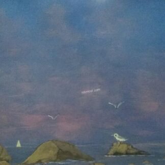 Peaceful day in the cape  8 x 10 original Michael McStay Art Cape cod MA  Seascapes